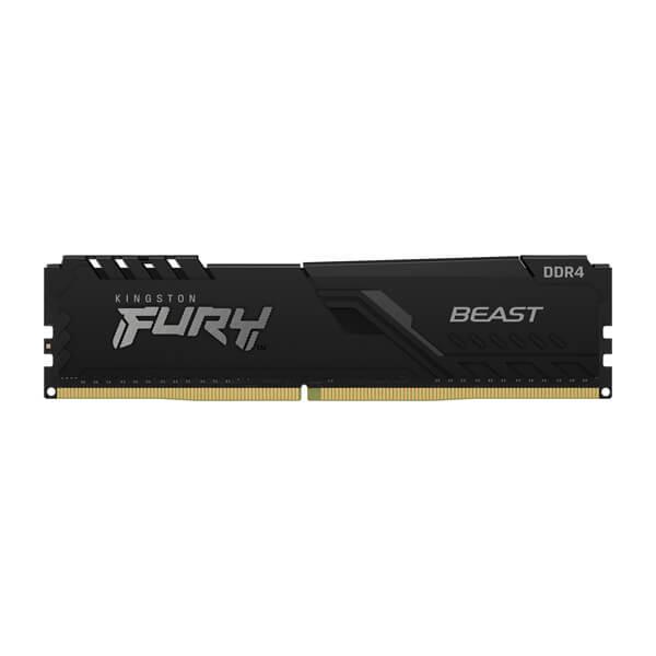 Kingston Fury Beast 32GB (32GBx1) DDR4 3600MHz Desktop Ram (Black)