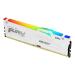 Kingston Fury Beast RGB EXPO 16GB (16GBx1) DDR5 5200MHz Desktop RAM (White)