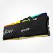 Kingston FURY Beast RGB 32GB (32GBx1) DDR5 5200MHz Black Desktop RAM