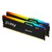 Kingston Fury Beast RGB XMP 32GB (16GBx2) DDR5 6000MHz Desktop RAM (Black)