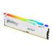 Kingston Fury Beast RGB XMP 16GB (16GBx1) DDR5 6000MHz Desktop RAM (White)