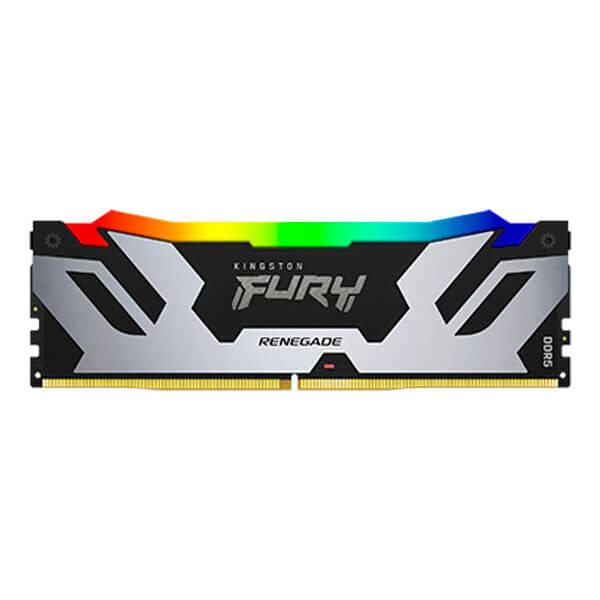 Kingston Fury Renegade RGB XMP 16GB (16GBx1) DDR5 6000MHz Desktop RAM (Black)