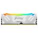 Kingston Fury Renegade RGB XMP 16GB (16GBx1) DDR5 6000MHz Desktop RAM (White)