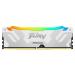 Kingston Fury Renegade RGB XMP 64GB (32GBx2) DDR5 6000MHz Desktop RAM (White)