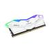 TeamGroup T-Force Delta RGB 16GB (16GBx1) DDR5 6000MHz Desktop RAM (White)