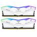 Teamgroup T-Force Delta RGB 32GB (16GBx2) DDR5 6400MHz Desktop RAM (White)