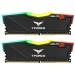 TeamGroup T-Force Delta RGB 32GB (16GBx2) DDR4 3200MHz Desktop RAM (Black)