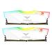 Teamgroup T-Force Delta RGB 16GB (8GBx2) DDR4 3200MHz Desktop Ram (White)