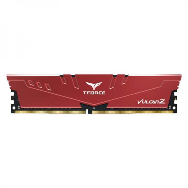 TeamGroup T-Force Vulcan Z 16GB (16GBx1) DDR4 3200MHz Red Desktop RAM
