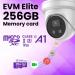 EVM Elite 256GB microSD XC Class 10 U3 V30 Memory Card