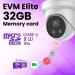 EVM Elite 32GB microSD HC Class 10 U1 V10 Memory Card