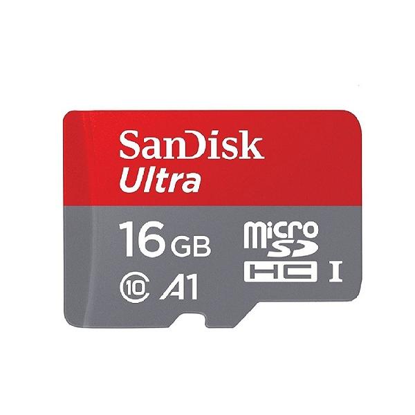SANDISK Ultra Micro SD 16GB Class 10 Memory Card