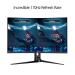 Asus ROG Strix XG32VC - 32 Inch Curved Gaming Monitor (1800R Curved, AMD FreeSync, HDR10, 1ms Response Time, 170Hz Refresh Rate, Frameless, WQHD VA Panel, HDMI, DisplayPort, Type-C)