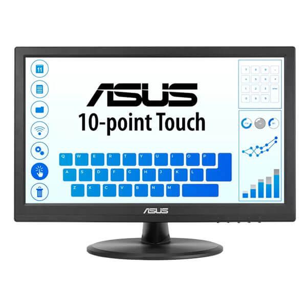 Asus VT168HR - 16 Inch Touchscreen Monitor (5ms Response Time, HD TN Panel, HDMI, VGA)