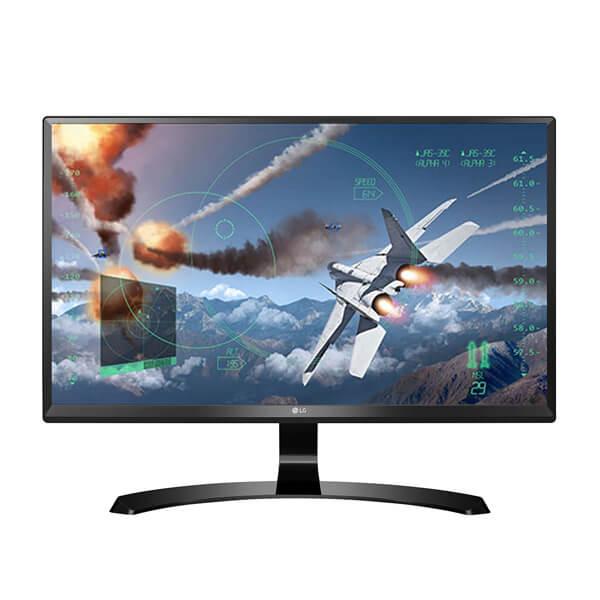 LG 24UD58-B - 24 Inch Gaming Monitor (AMD FreeSync, 5ms Response Rate, UHD IPS Panel, HDMI, DisplayPort)
