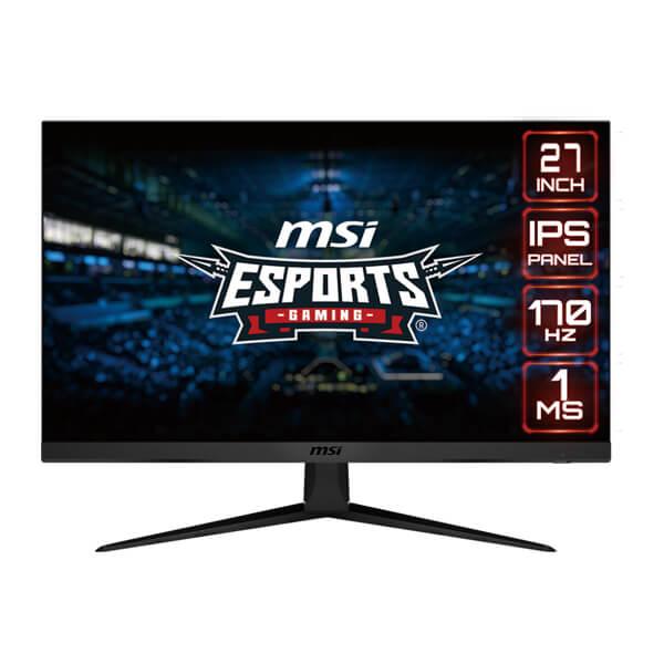 MSI Optix G2712 – 27 Inch Gaming Monitor (AMD Freesync Premium, 1ms Response Time, 170Hz Refresh Rate, Frameless, FHD IPS Panel, HDMI, DisplayPort)