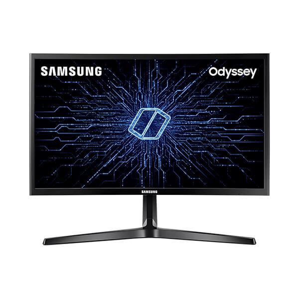 Samsung LC24RG50FZWXXL - 24 Inch Curved Gaming Monitor (1800R Curved, AMD FreeSync, 4ms Response Time, 144Hz Refresh Rate, FHD VA Panel, HDMI, DisplayPort)