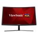 ViewSonic VX2458-C-mhd 24 Inch Curved Gaming Monitor (AMD FreeSync Premium, 1800R Curved, 1ms Response Time, 144Hz Refresh Rate, FHD VA Panel, HDMI, DisplayPort, DVI-D, Speakers)