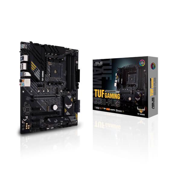 Asus TUF Gaming B550-PLUS Motherboard (AMD Socket AM4/Ryzen 5000, 4000G and 3000 Series CPU/Max 128GB DDR4 4600MHz Memory)