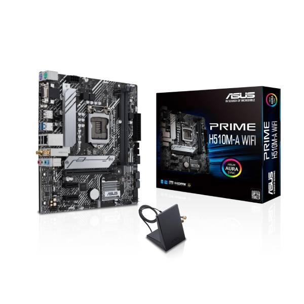 Asus Prime H510M-A WIFI Motherboard (Intel Socket 1200/11th And 10th Generation Core Series CPU/Max 64GB DDR4 3200MHz Memory)