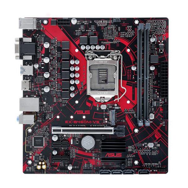 ASUS EX-B460M-V5 Motherboard (Intel Socket 1200/10th Generation Core Series CPU/Max 64GB DDR4 2933MHz Memory)