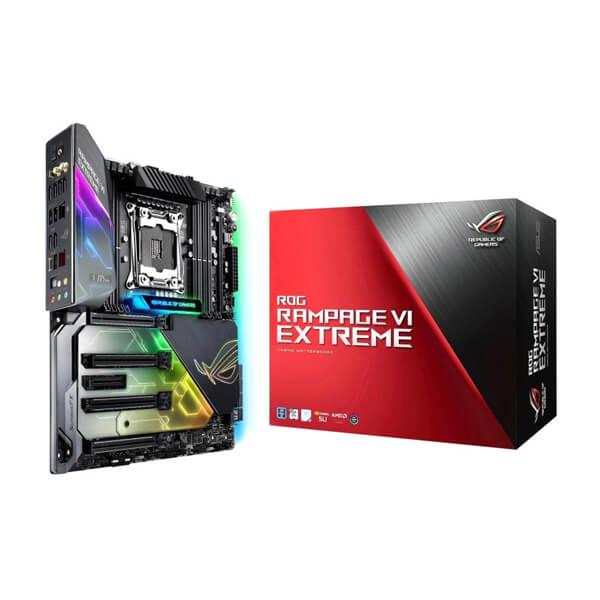 ASUS ROG RAMPAGE VI EXTREME (Wi-Fi) Motherboard (Intel Socket 2066/X299 Chipset Core X Series CPU/Max 128GB DDR4-4000MHz Memory)