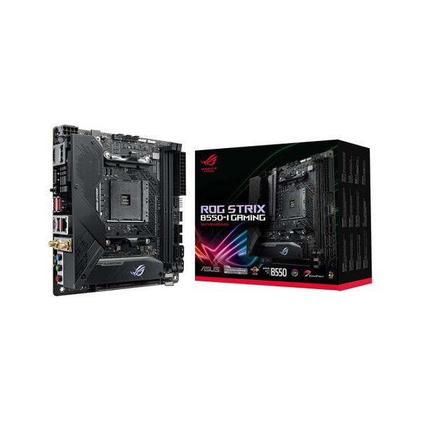 ASUS ROG Strix B550-I Gaming (Wi-Fi) Motherboard (AMD Socket AM4/Ryzen 5000, 4000G and 3000 Series CPU/Max 64GB DDR4 5100MHz Memory)