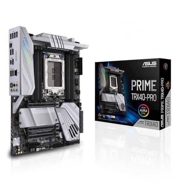 ASUS PRIME TRX40-Pro Motherboard (AMD Socket sTRX4/3rd Gen Ryzen Threadripper Series CPU/Max 256GB DDR4-4666MHz Memory)