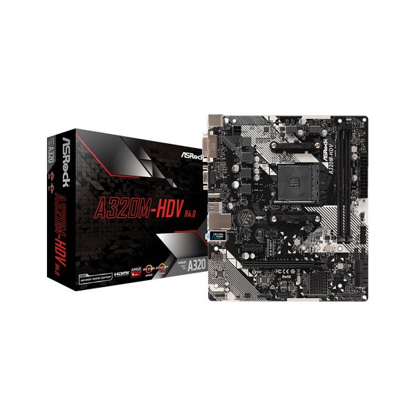 ASRock A320M-HDV R4.0 DDR4 Motherboard