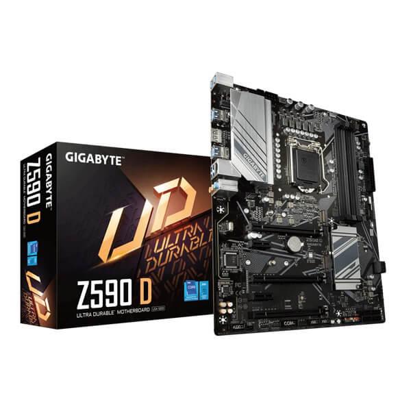 Gigabyte Z590 D Motherboard (Intel Socket 1200/11th And 10th Generation Core Series CPU/Max 128GB DDR4 5333MHz Memory)