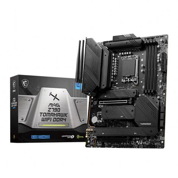 MSI MAG Z790 Tomahawk WIFI DDR4 Motherboard (Intel Socket 1700/14th, 13th and 12th Generation Core Series CPU/Max 128GB DDR4 5333MHz Memory)