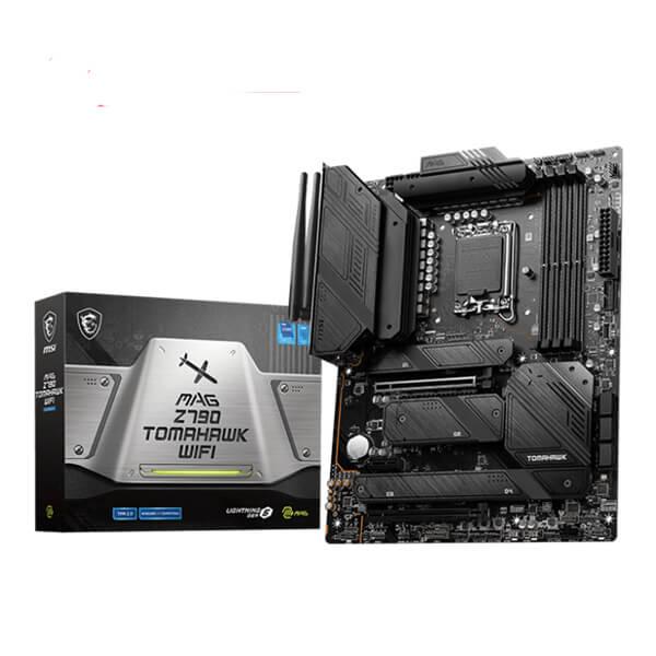 MSI MAG Z790 Tomahawk WIFI Motherboard (Intel Socket 1700/14th, 13th and 12th Generation Core Series CPU/Max 128GB DDR5 7200MHz Memory)