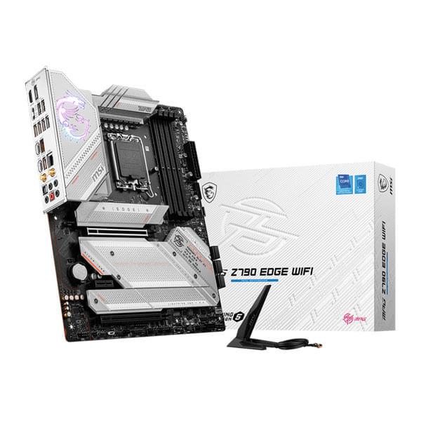 MSI MPG Z790 Edge WIFI Motherboard (Intel Socket 1700/14th, 13th And 12th Generation Core Series CPU/Max 128GB DDR5 7200MHz Memory)