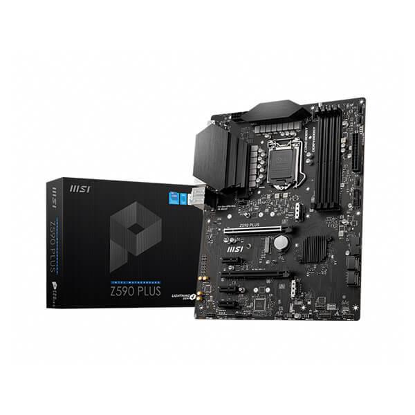 MSI Z590 Plus Motherboard (Intel Socket 1200/11th And 10th Generation Core Series CPU/Max 128GB DDR4 5333MHz Memory)