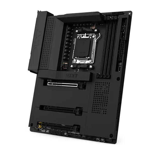 Nzxt N7 B650E (Wi-Fi) Motherboard - Black Cover (AMD Socket AM5/Ryzen 7000 Series CPU/Max 128GB DDR5 6000MHz Memory)