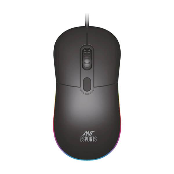 Ant Esports GM40 RGB Gaming Mouse (Black)