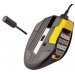Corsair Scimitar Yellow MOBA Gaming Mouse (12,000 DPI, Optical Sensor, Mechanical switches, RGB Lighting, 1000 HZ Polling Rate)