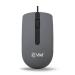 EVM Wired Optical Mouse - Black Grey (EVM-M009)