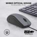 EVM M513 Wired Grey Mouse