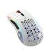 Glorious Model D - (Minus) Ergonomic Wireless Gaming Mouse (19000 DPI, Glorious Switches, Glorious BAMF Sensor, RGB Lighting, 1000Hz Polling Rate, Matte White)
