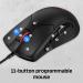 HyperX Pulsefire Raid RGB Gaming Mouse (Black)