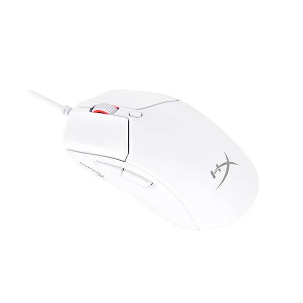 HyperX Pulsefire Haste 2 - Gaming Mouse, Ultra Lightweight, 53g, Precision HyperX 26K Sensor, Up to 26000 DPI, 8000Hz Polling Rate, Wired, White (6N0A8AA)