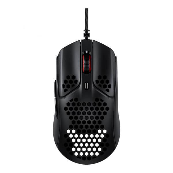 HyperX Pulsefire Haste – Gaming Mouse, Ultra Lightweight, 59g, Honeycomb Shell, Hex Design, HyperFlex USB Cable, Up to 16000 DPI, 1000Hz Polling Rate, Wired, Black (4P5P9AA)