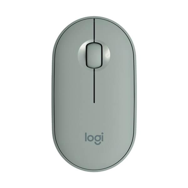 Logitech Pebble M350 Wireless Mouse (Eucalyptus)