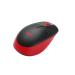 Logitech M190 Red Wireless Mouse