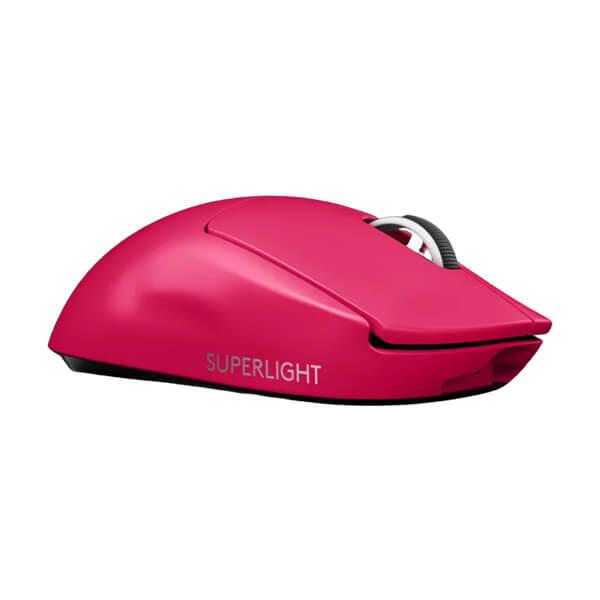 Logitech G Pro X Superlight Wireless Gaming Mouse (25600 DPI, HERO 25K Sensor, 1000Hz Polling Rate, Pink)