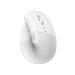 Logitech Lift Vertical Ergonomic Wireless Mouse (1000 DPI, Optical Sensor, Off White)