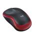 Logitech M185 Wireless Mouse - (1000 DPI, Optical Sensor, Red)