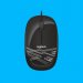 LOGITECH M105 Ambidextrous Wired Mouse - (1000 Dpi, Optical Sensor)