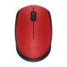 Logitech M171 Ambidextrous Wireless Mouse (Red)